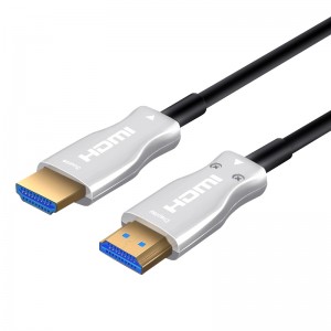 Оптоволоконный кабель HDMI, HDMI 2.0 AM к AM, 4K @ 60 Гц, 18 Гбит / с, RGB4: 4: 4 3D ARC