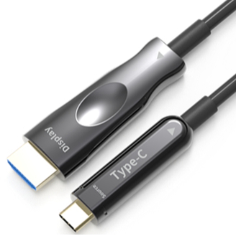 50 м (164 фута) HDMI USB C aoc кабель 4K * 2K при 60 Гц 10 г для мобильного телефона apple macbook с подключенным HDTV